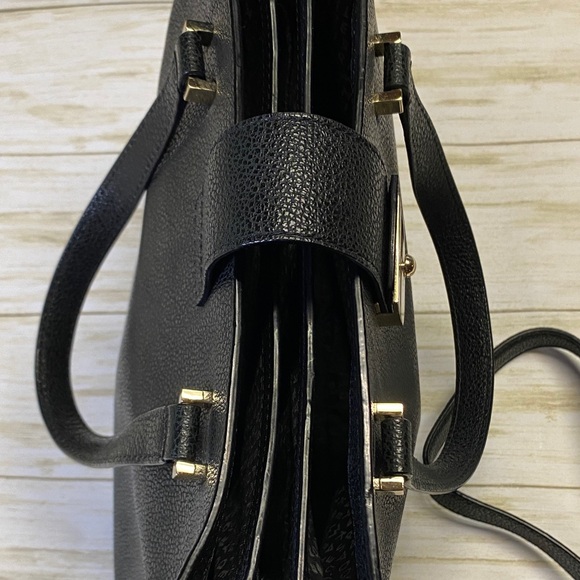 Kate Spade Black Leather Satchel - Picture 2 of 11